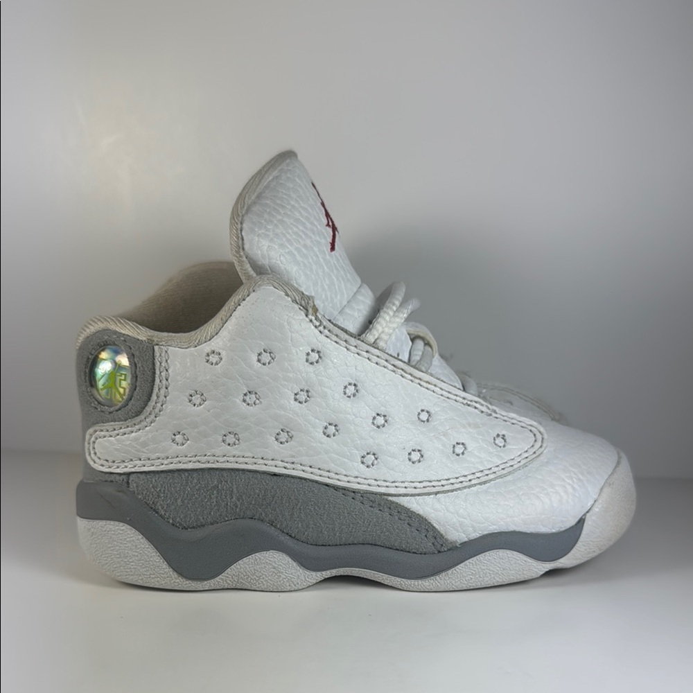 Nike Air Jordan 13 Retro Wolf Grey Size 7C Toddler Baby Sneakers Shoes